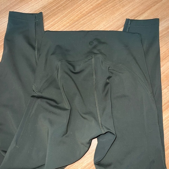 Lululemon Athletica Olive Leggings - Picture 1 of 3